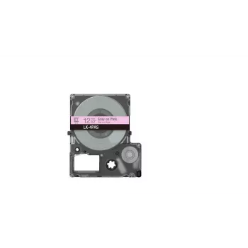 Etiketová páska Epson LK-4PAS sivá ružová termotransfer 1,2 cm