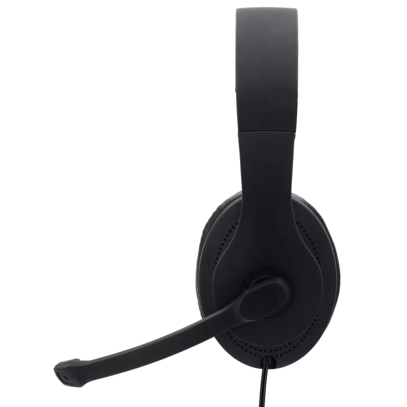 Hama HS-USB300 Headset PC Office, drôtový, USB, čierny