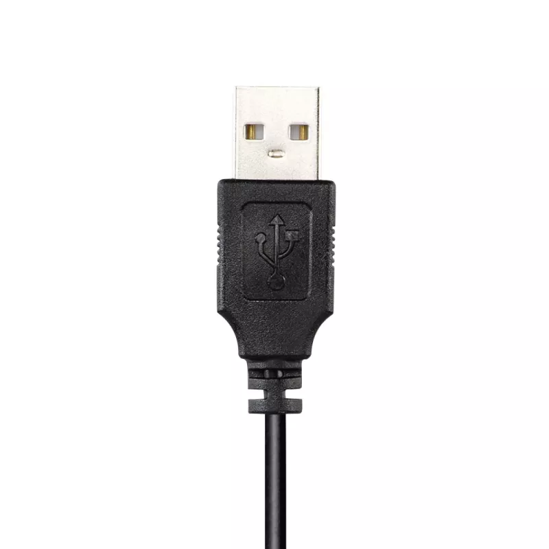 Hama HS-USB300 Headset PC Office, drôtový, USB, čierny