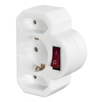 Hama 00223217 adaptér sieťovej zástrčky biela