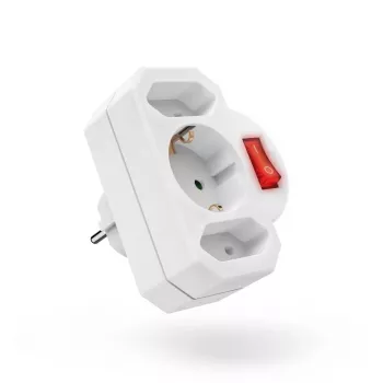 Hama 00223217 adaptér sieťovej zástrčky biela