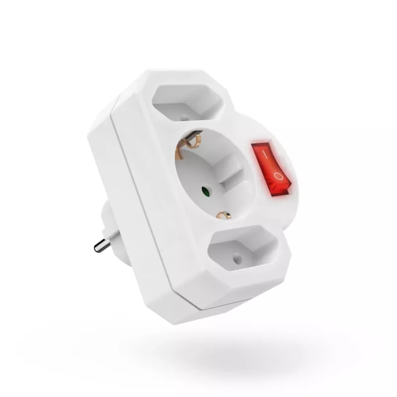 Hama 00223217 adaptér sieťovej zástrčky biely