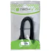 Techly USB 2.0 kábel A-samec / B-samec zahnutý 3m ICOC U-AB-30-ANG