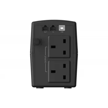 Conceptronic ZEUS02G 850VA 480W UPS, 2 UK zásuvky, HID-USB, RJ45 vstup/výstup, AVR