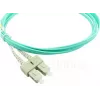 BlueOptics LC-SC multimódový OM3 duplexný optický patch kábel, LC-UPC/SC-UPC, 3 m, béžový (kompatibilný s Corning 055702T512000003M)