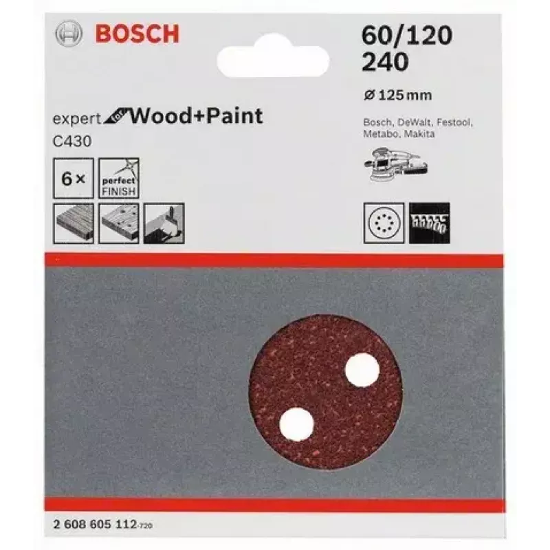 Brúsny kotúč Bosch 2 608 605 112 6 ks