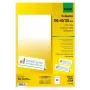 Sigel DP049 stolové karty, 190 x 60 mm, 185 g/m², vysoko biela, 40 ks (20 listov x 2)