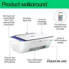 HP DeskJet 2821e Wireless All-in-One farebná tlačiareň, Instant Ink; kopírovanie, skenovanie