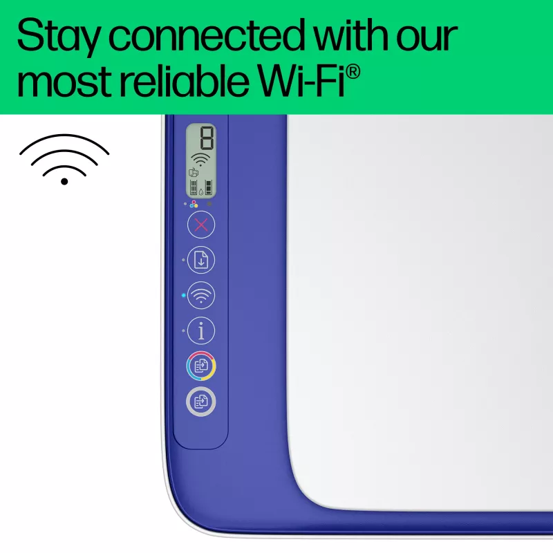HP DeskJet 2821e Wireless All-in-One farebná tlačiareň, Instant Ink; kopírovanie, skenovanie