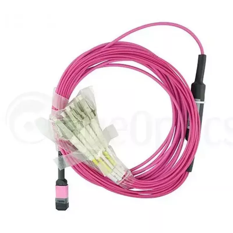 BlueOptics EMC CBL-MPO12-4LC-OM4-2M optický kábel MPO 4x LC 2m