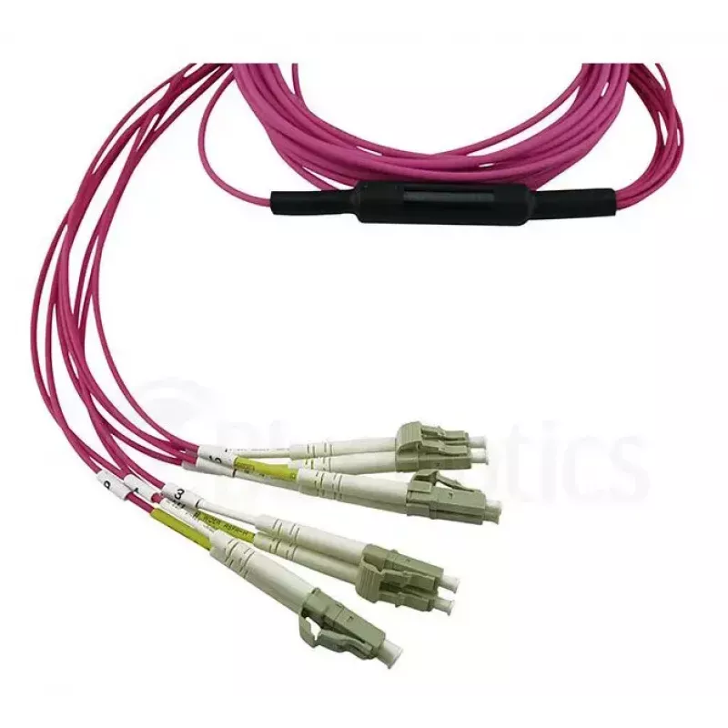 BlueOptics EMC CBL-MPO12-4LC-OM4-2M optický kábel MPO 4x LC 2m