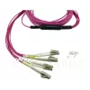BlueOptics EMC CBL-MPO12-4LC-OM4-2M optický kábel MPO 4x LC 2m