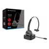 Conceptronic POLONA bezdrôtový Bluetooth headset s nabíjacou stanicou a Bluetooth USB audio adaptérom