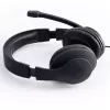 Hama HS-P200 headset káblový s hlavovým mostom kancelária/call centrum čierny
