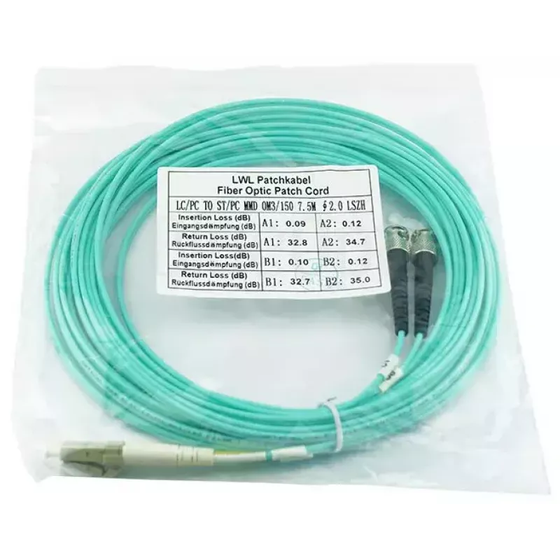 BlueOptics SFP3133EU1MK InfiniBand optický kábel 1 m LC ST aqua