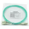 BlueOptics LC-SC multimódový OM3 duplexný optický patch kábel, LC-UPC/SC-UPC, 5 m, béžový (kompatibilný s Corning 055702K512000005M)