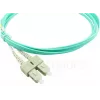 BlueOptics LC-SC multimódový OM3 duplexný optický patch kábel, LC-UPC/SC-UPC, 5 m, béžový (kompatibilný s Corning 055702K512000005M)