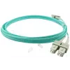 BlueOptics LC-SC multimódový OM3 duplexný optický patch kábel, LC-UPC/SC-UPC, 5 m, béžový (kompatibilný s Corning 055702K512000005M)