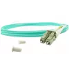 BlueOptics LC-SC multimódový OM3 duplexný optický patch kábel, LC-UPC/SC-UPC, 5 m, béžový (kompatibilný s Corning 055702K512000005M)