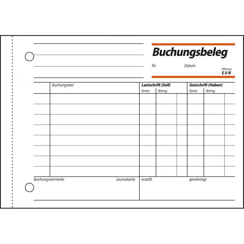 Obchodný formulár Sigel BU615