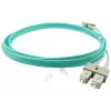 BlueOptics LC-SC multimódový OM3 duplexný optický patch kábel, LC-UPC/SC-UPC, 10 m, béžový (kompatibilný s Corning 055702K512000010M)