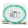 BlueOptics LC-SC multimódový OM3 duplexný optický patch kábel, LC-UPC/SC-UPC, 10 m, béžový (kompatibilný s Corning 055702K512000010M)