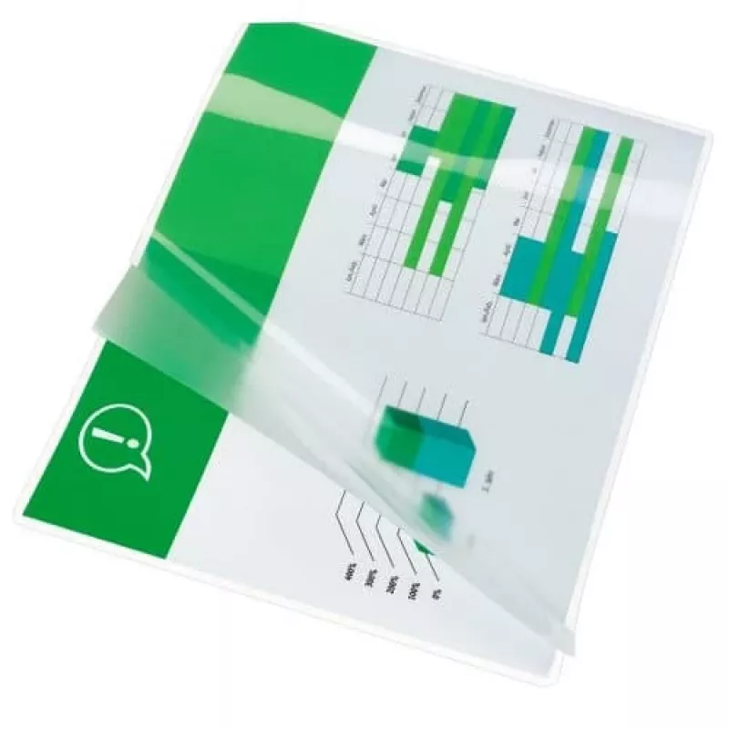GBC laminovacia fólia A4 80 mikrónov, lesklá, transparentná, A4, 0,08 mm, 100 kusov