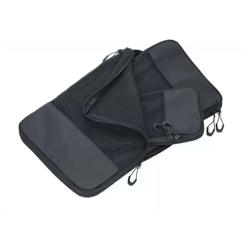 TROIKA Black Packing Cubes Súprava kompresných vreciek, BBL56/BK