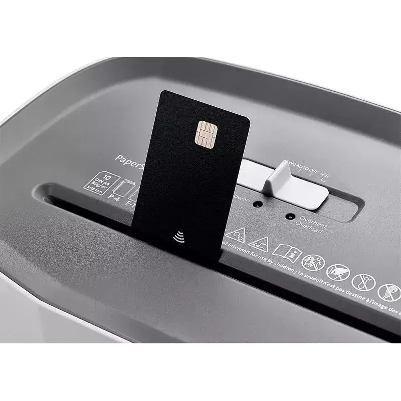 Skartovačka Dahle PS 140 krížový rez 65 dB čierna sivá