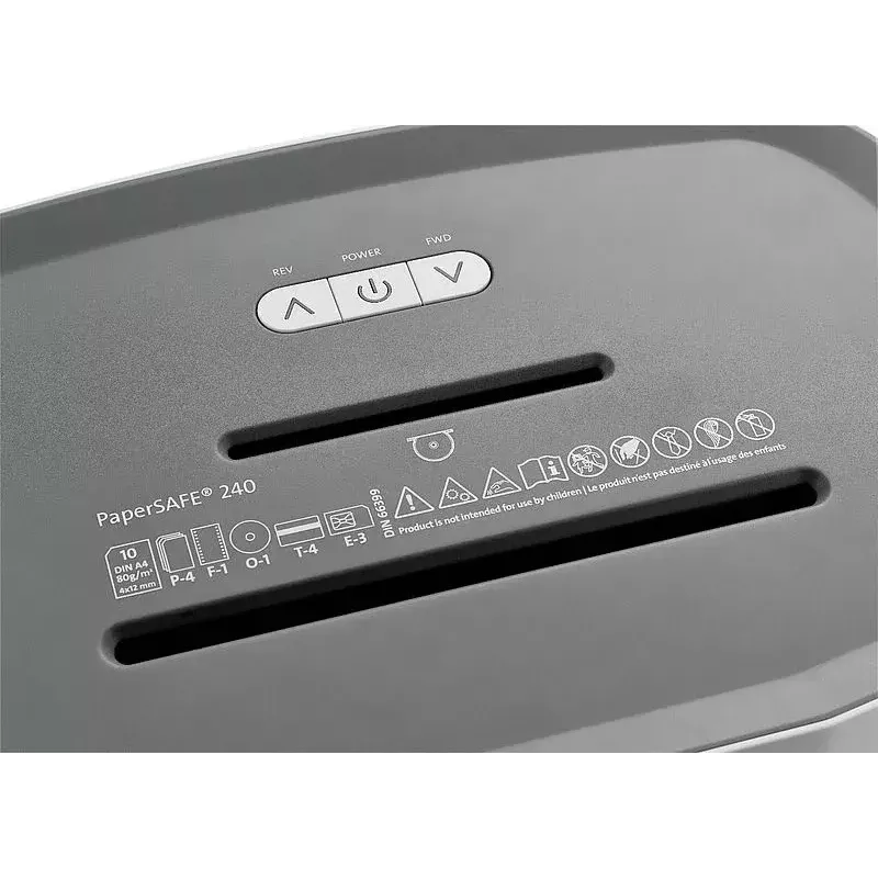 Skartovačka Dahle PS 240 krížový rez