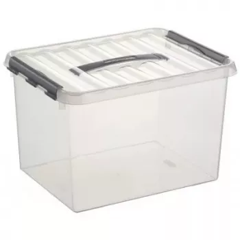 Úložná krabica Sunware 78800609 obdĺžniková plast transparentná