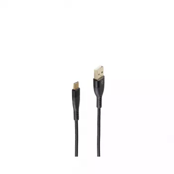 USB kábel ShiverPeaks BS20-71025 1m USB 2.0 USB A USB C čierny