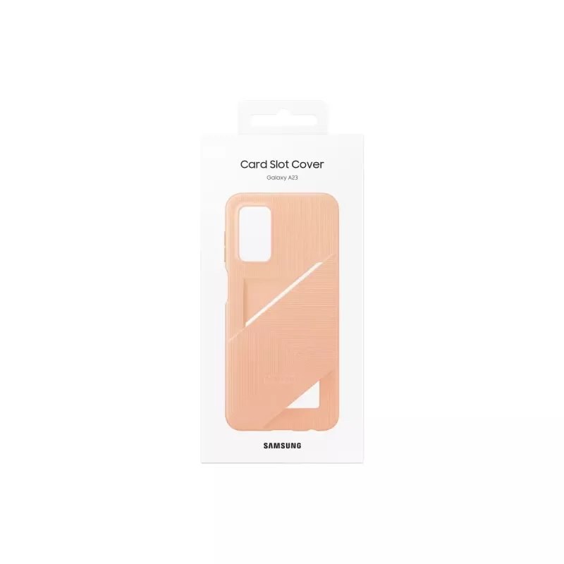 Puzdro Samsung Galaxy A23 Card Slot Cover Awesome Peach