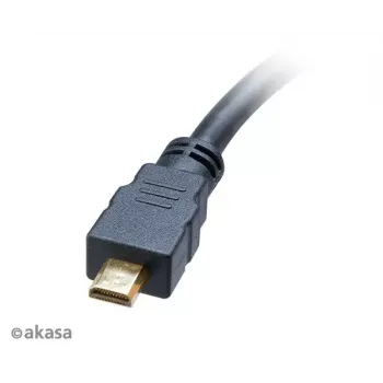 HDMI kábel Akasa AK-CBHD09-25BK