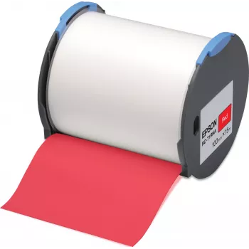 Epson RC-T1RNA červená páska 100 mm x 15 m pre tlačiareň etikiet, červená, balenie 1 ks