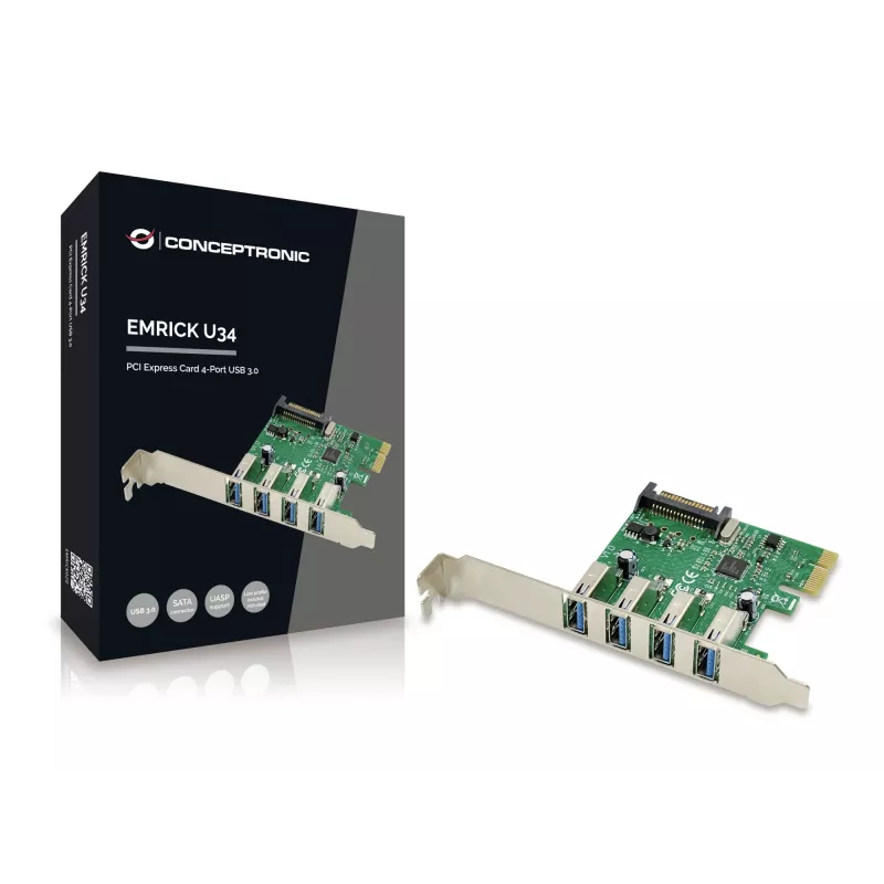 Conceptronic EMRICK02G rozhranie/karta adaptér interný USB 3.2 Gen 1 (3.1 Gen 1)