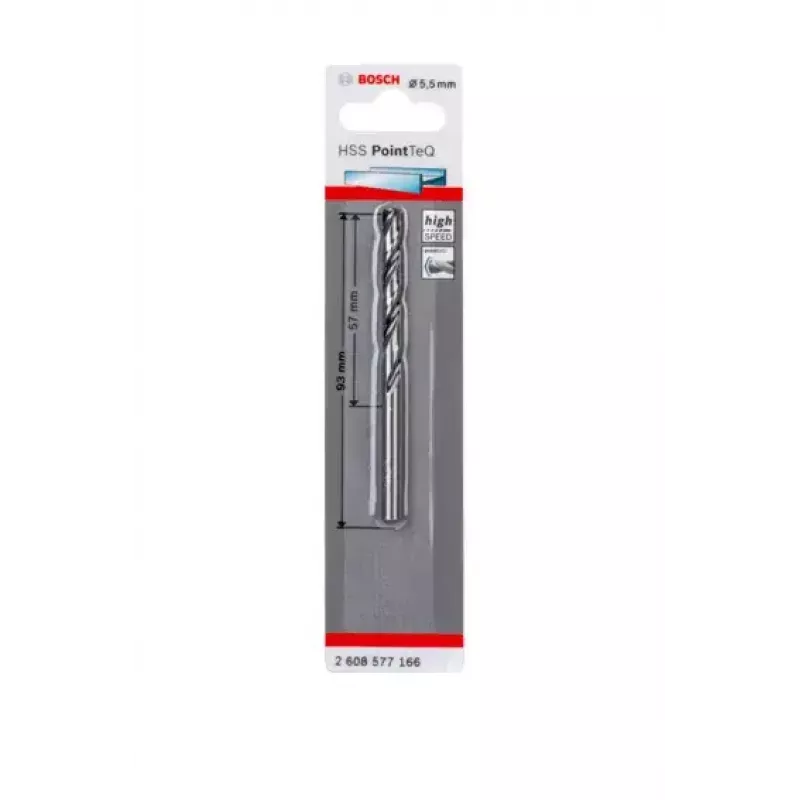 Bosch HSS vrtáky Twist PointTeQ