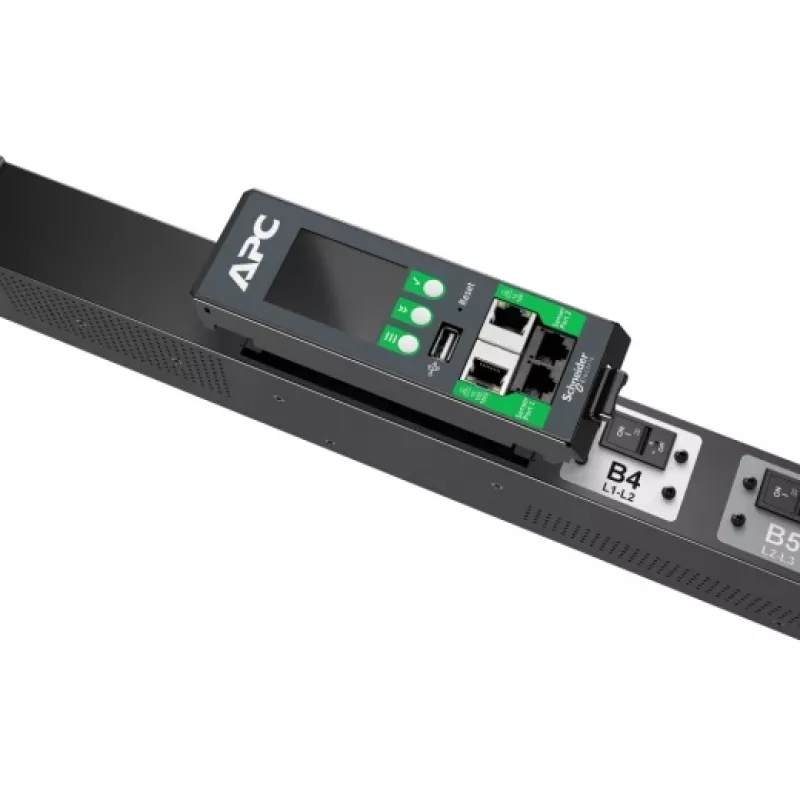 APC NetShelter Rack PDU Advanced, Metered Outlet, 3PH, 22.1kW 400V 32A alebo 17.3kW 415V 30A, 48 výstupov, IEC309