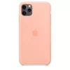 Silikónové puzdro Apple iPhone 11 Pro Max Grapefruit kryt