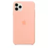 Silikónové puzdro Apple iPhone 11 Pro Max Grapefruit kryt