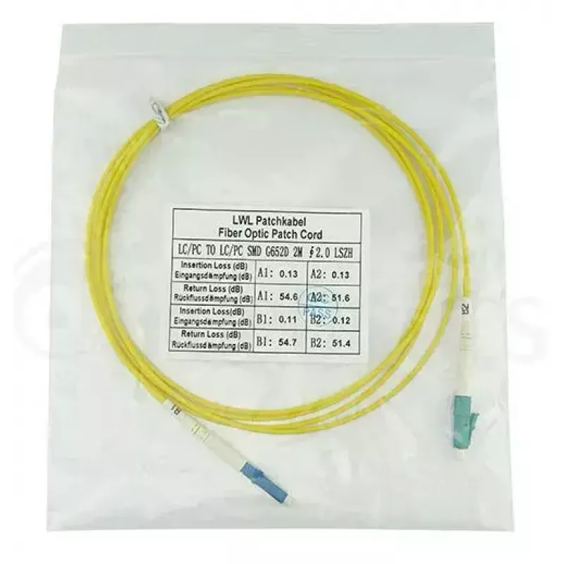 BlueOptics SFP2121BU3MS InfiniBand optický kábel 3 m LC žltý