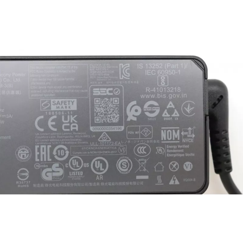 Lenovo 5A11E21011 napájací zdroj interiérový 45 W čierny