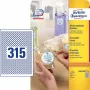 Samolepiaca etiketa kruh Avery L6019REV-25