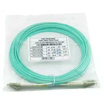 BlueOptics BK839A InfiniBand optický kábel 2 m LC Aqua OM3