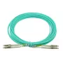 BlueOptics BK839A InfiniBand optický kábel 2 m LC Aqua OM3