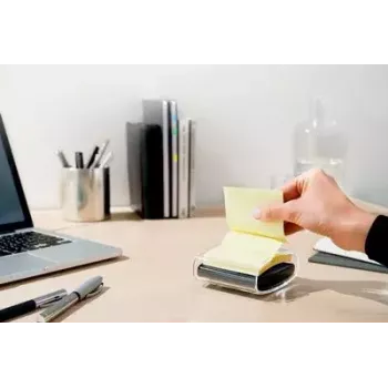 3M Post-it PRO-B1Y Z-Notes dávkovač s 1 blokom (90 listov), čierna/žltá
