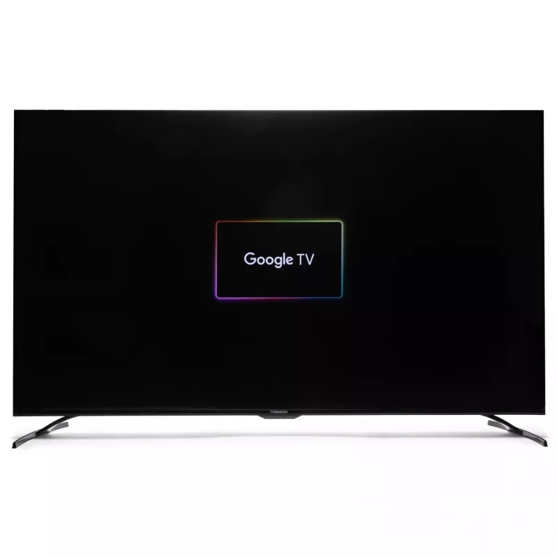 TORNADO 55UA3400X | 55“ bezrámový 4K UHD Google TV s HDR10 a HLG