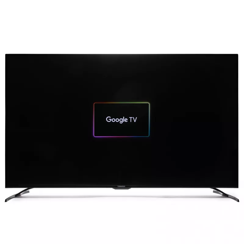 TORNADO 55UA3400X | 55“ bezrámový 4K UHD Google TV s HDR10 a HLG