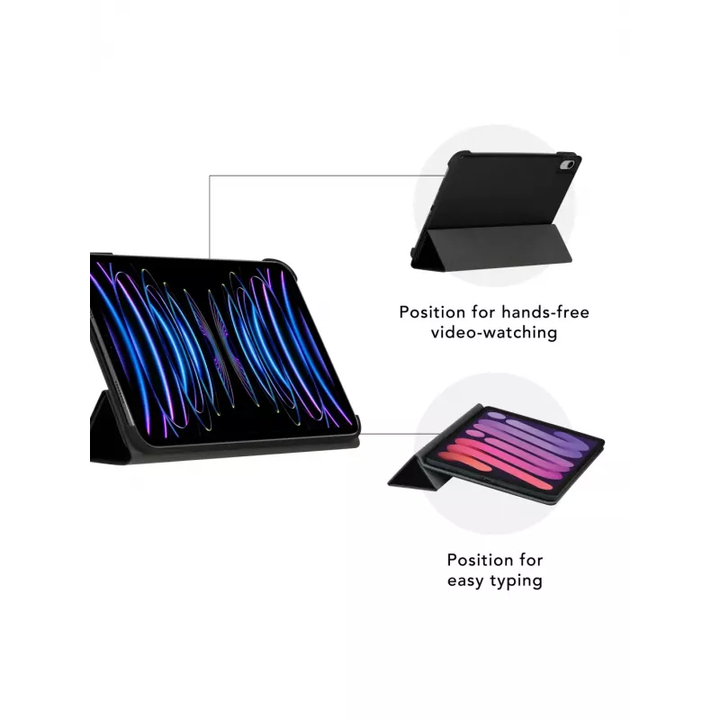 dbramante1928 Risskov – iPad Pro 11 palcov (M5 2025/M4 2024) – čierny