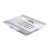 Conceptronic DONN27G, stojan na notebook, strieborný, hliník, 360°, USB 3.2 Gen 1 (3.1 Gen 1) Type-C, 5000 Mbit/s